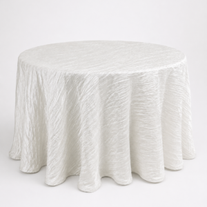 MANTEL SOUL - Blanco Corrugado 48"