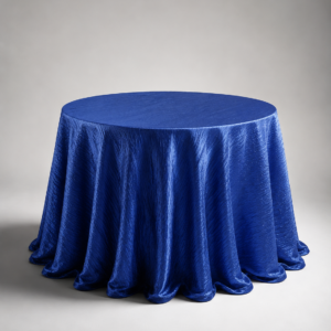 MANTEL LEO - Azul Corrugado 60"