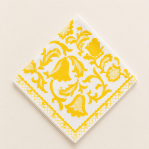 SERVILLETA POLLERA - Amarillo