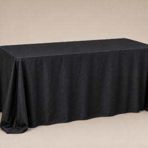 MANTEL ONYX - Negro Corrugado