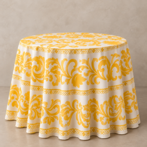 MANTEL POLLERA - Amarillo 60"