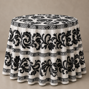 MANTEL POLLERA - Negro 60"