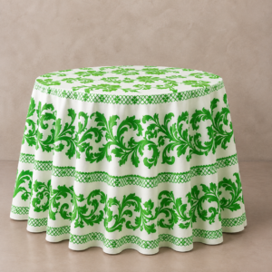 MANTEL POLLERA - Verde Limón 60"