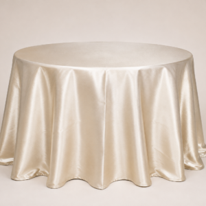 MANTEL CHAMPAÑA - Satinado 60"
