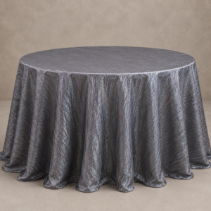 MANTEL ECLIPSE - Gris Tornsaol Corrugado 60"
