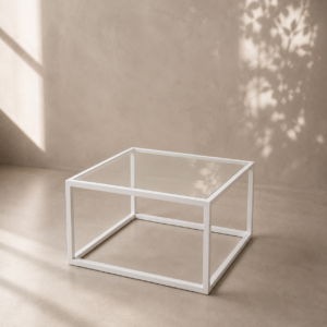 MESA DE CENTRO ALMA - Blanca