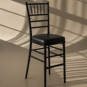 SILLA COCTELERA TIFFANY - Negra