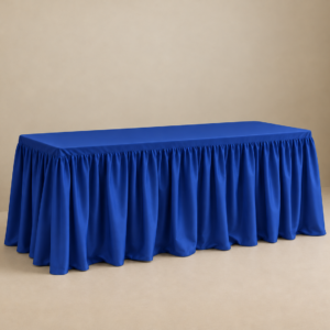 MANTEL RUCHA- Azul Royal (DTH)