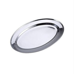 BANDEJA - Acero Inox Ovalada Grande